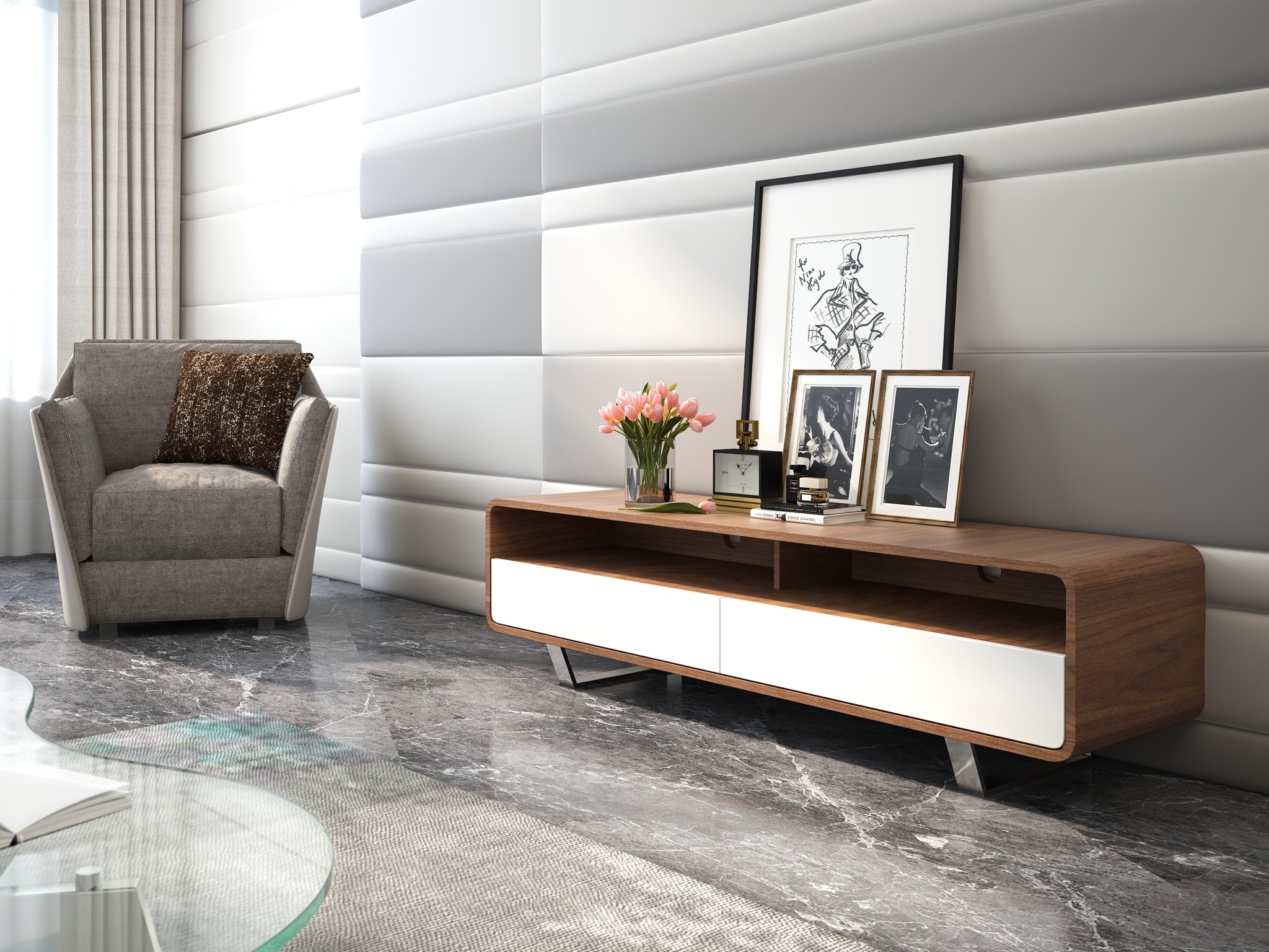 Gramercy TV Stand | J&M Furniture - Canal Furniture