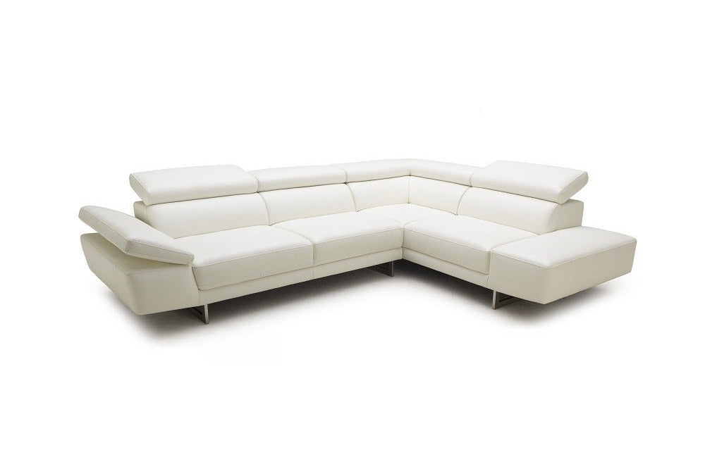 1717 Italian Leather Sectional | J&M Furniture - Canal Furniture