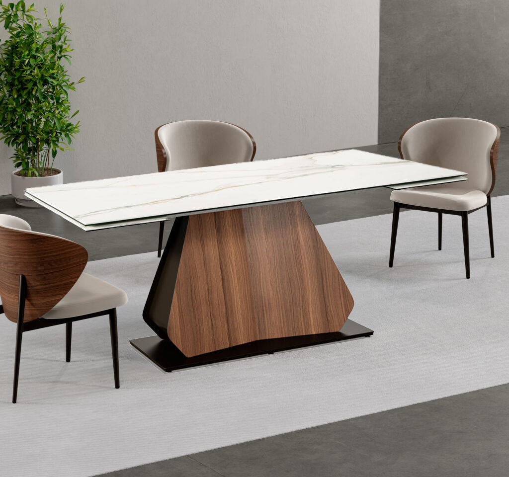 Gea Extension Table 3023-CER | Elite Modern - Canal Furniture