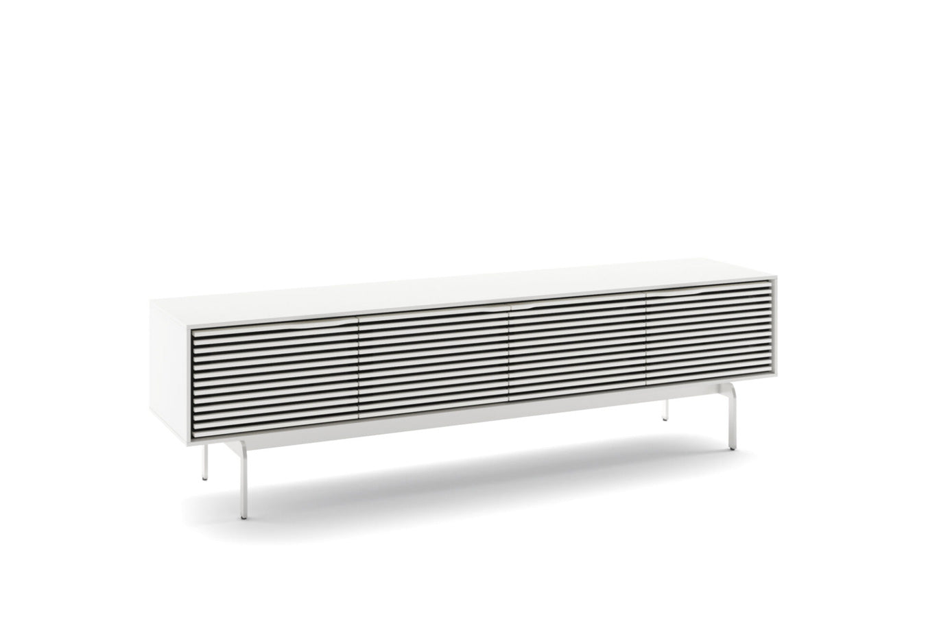 Align 7473 Sideboard Satin White | BDI - Canal Furniture
