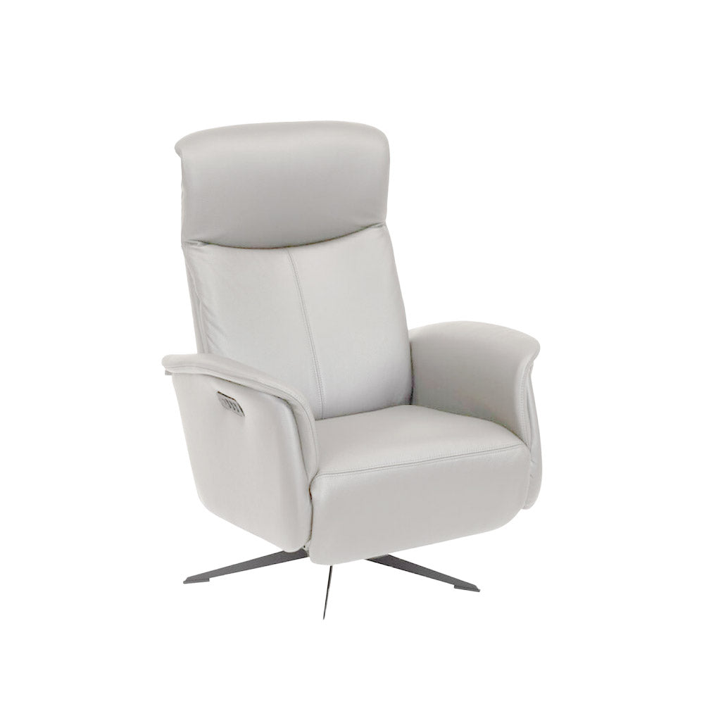 Superior Model 8003 Medium Lift-Up Recliner in Grey | Hjort Knudsen - Canal Furniture