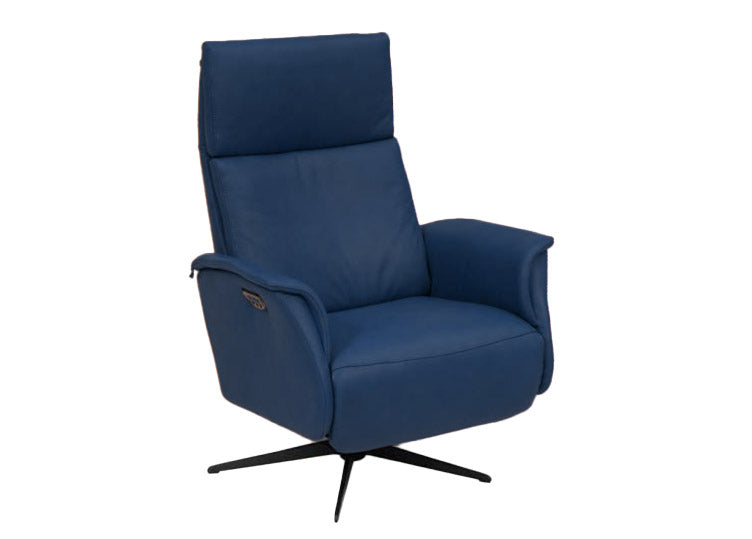 Superior 8007 Recliner in Semi Blue | Hjort Knudsen - Canal Furniture