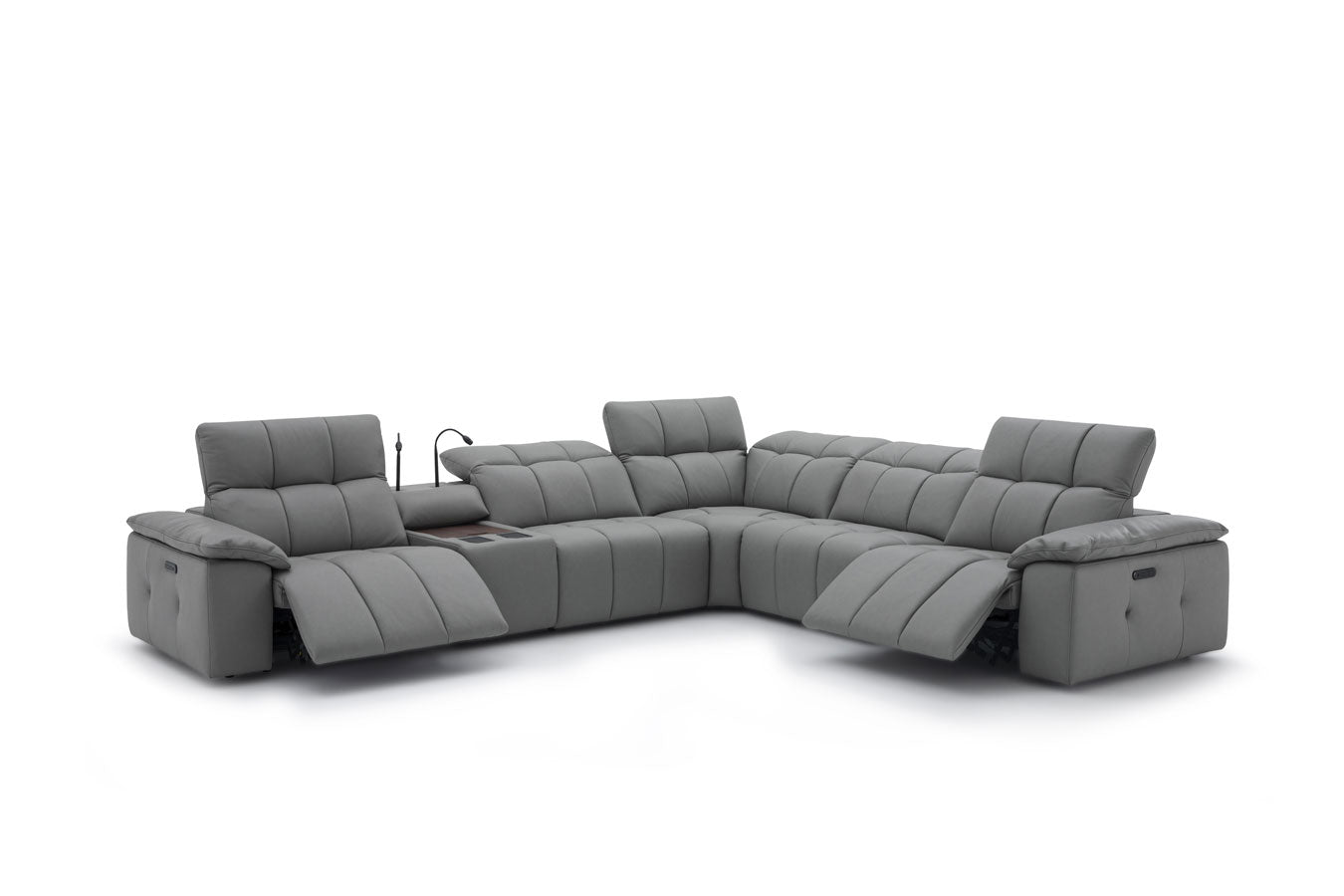 Beaumont Power Recliner 8301 in Dark Grey | J&M Furniture - Canal Furniture