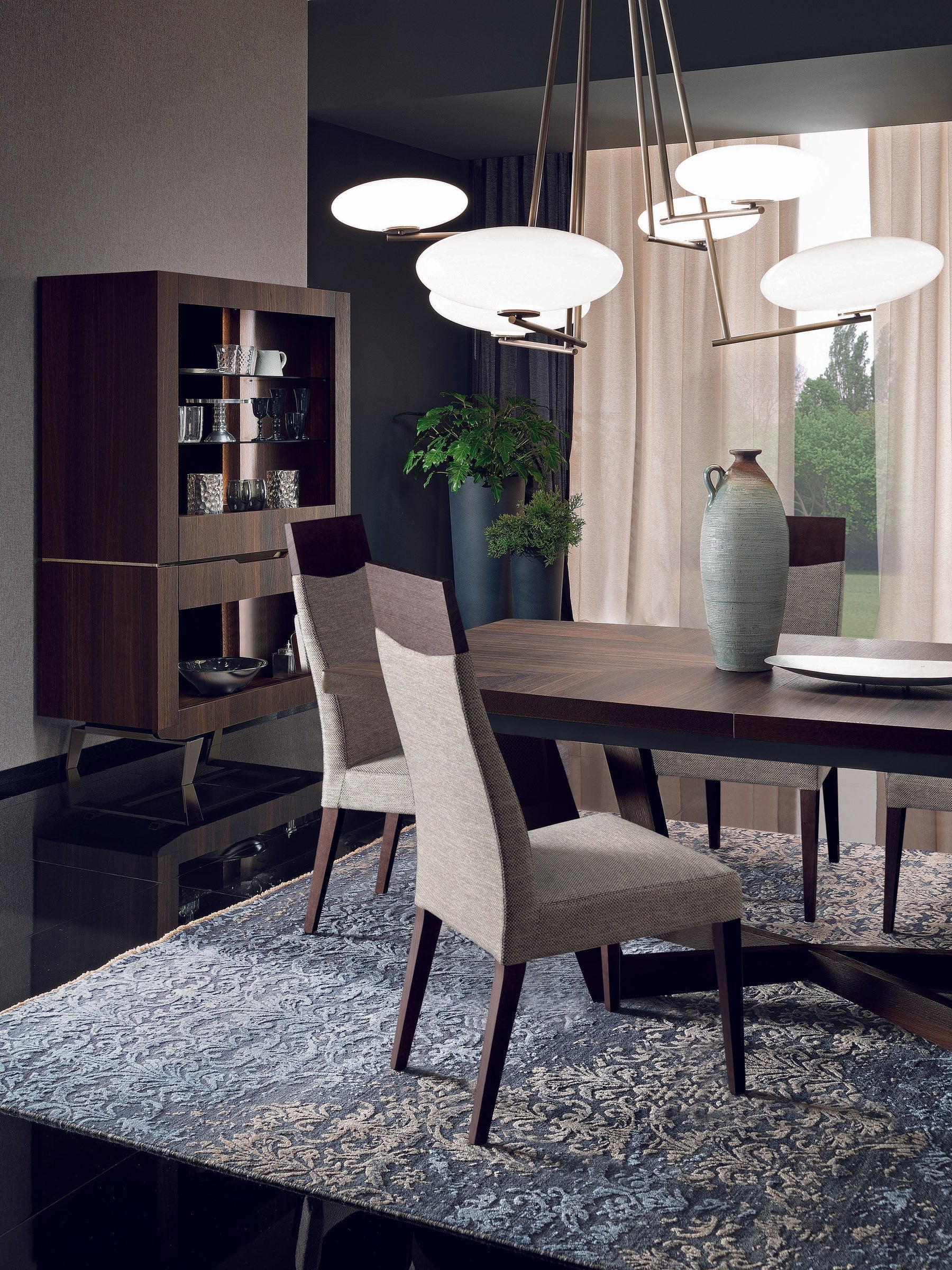 Regale Fabric Chairs (Pair) | Alf Italia - Canal Furniture