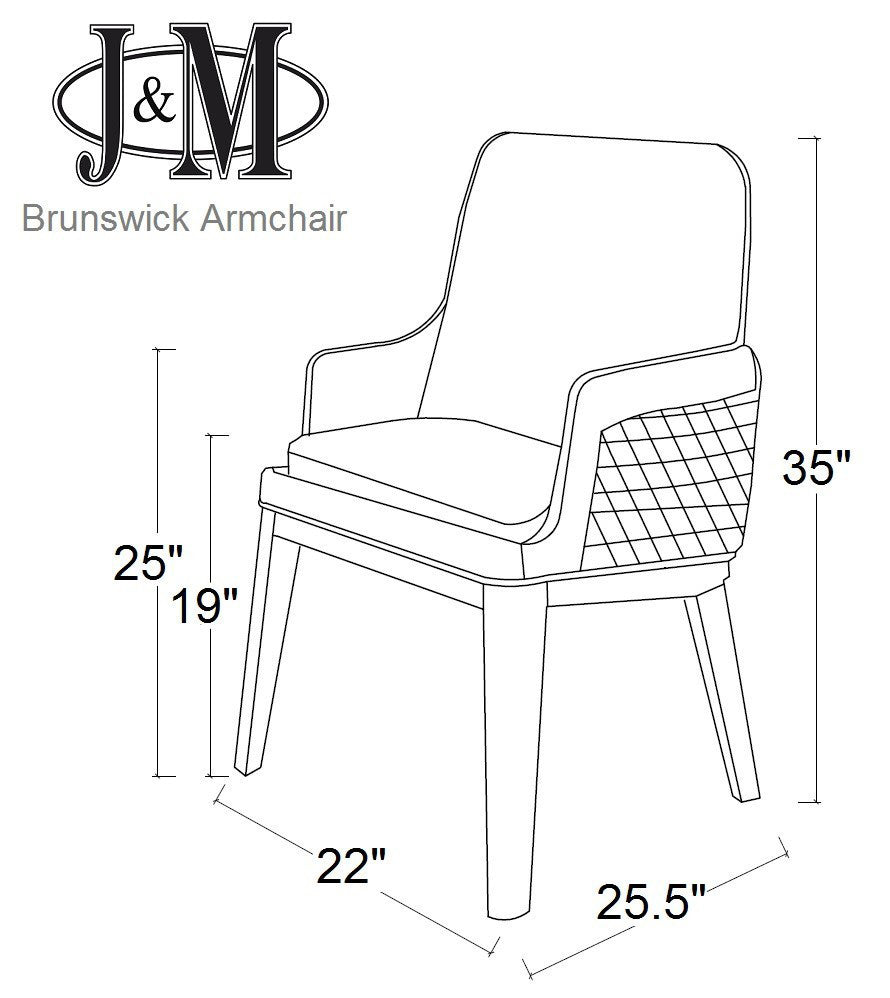 MO Brunswick Arm Chair | J&M Furniture - Canal Furniture
