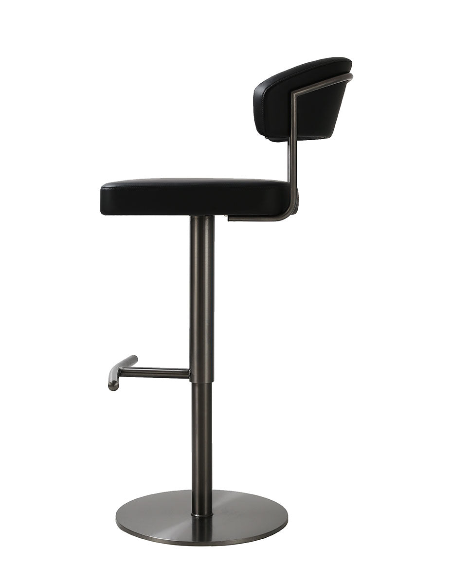 K C218A-930 Black Barstool | J&M Furniture - Canal Furniture