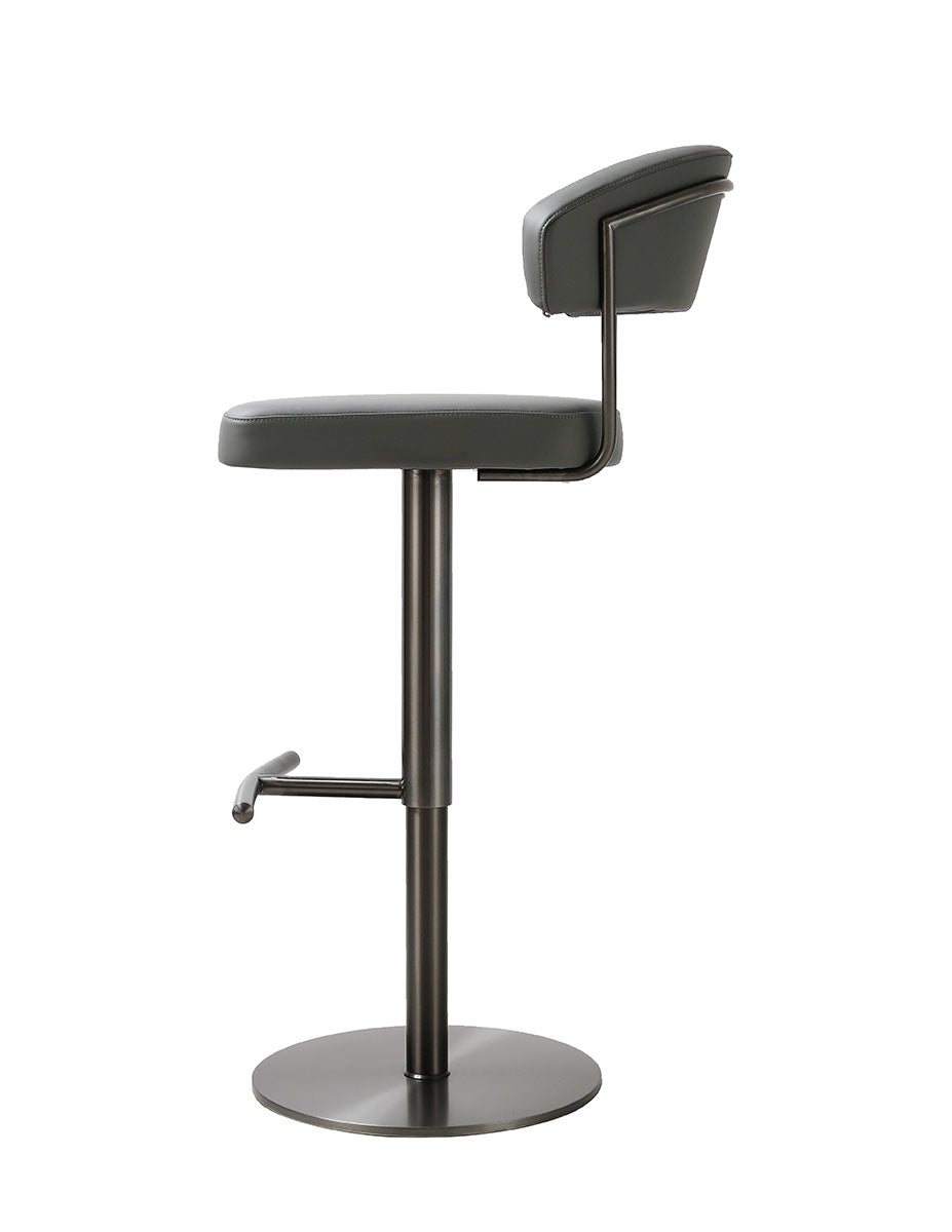 K C218A-930 Charcoal Barstool | J&M Furniture - Canal Furniture