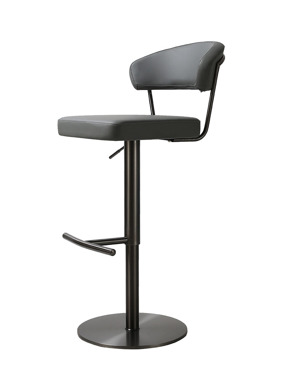 K C218A-930 Charcoal Barstool | J&M Furniture - Canal Furniture