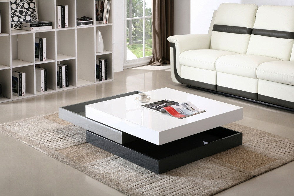 Modern Rotary Coffee Table CW01 | J&M Furniture - Canal Furniture