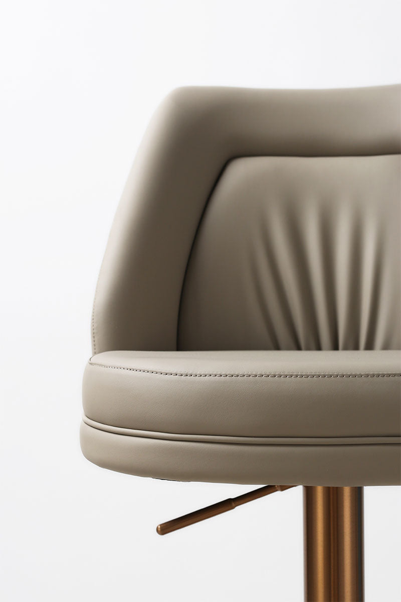 K C418A-56 Beige Grey Barstool | J&M Furniture - Canal Furniture