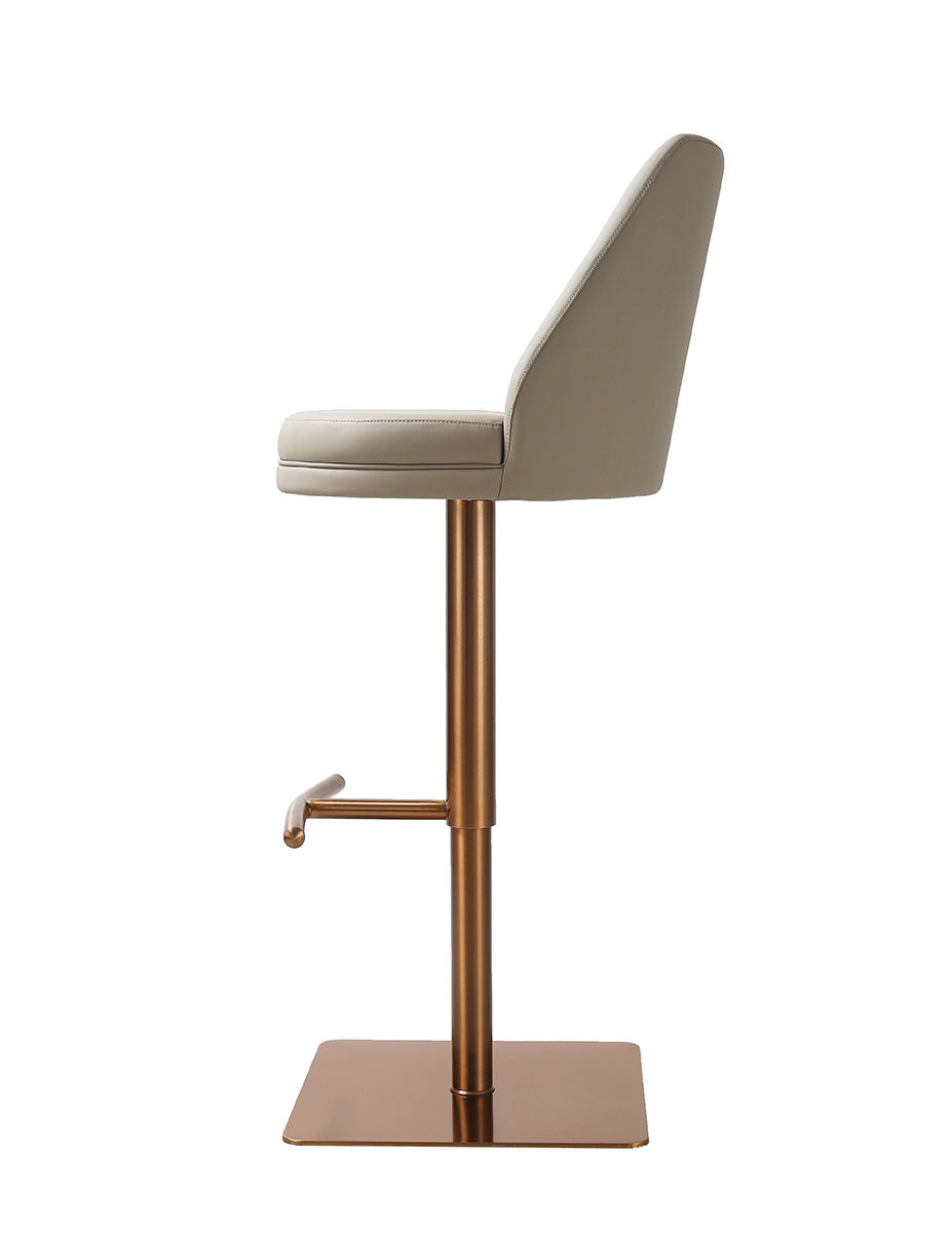 K C418A-56 Beige Grey Barstool | J&M Furniture - Canal Furniture