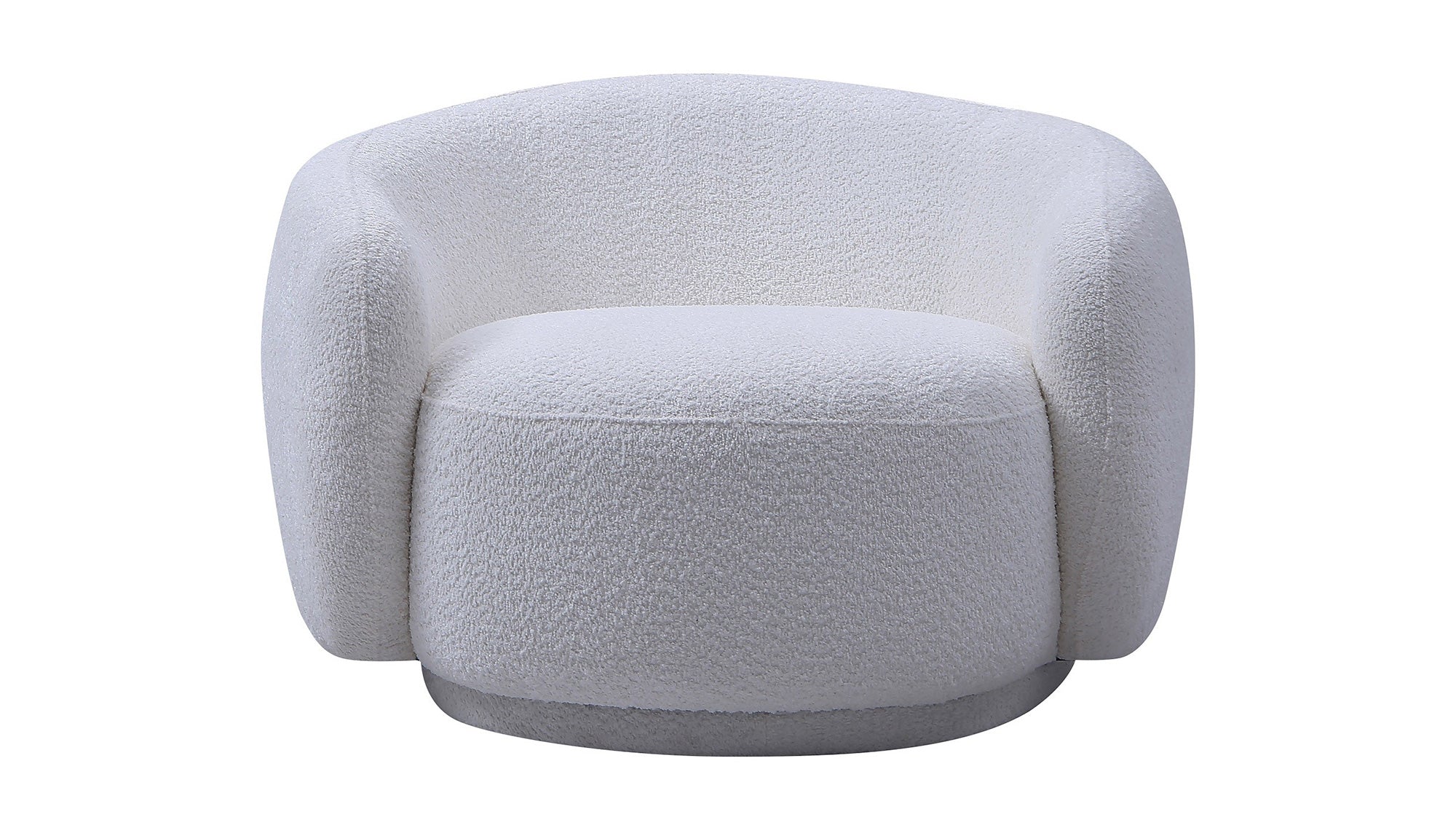 Lounge Fabric Chair in Off White | J&M Furniture - Canal Furniture