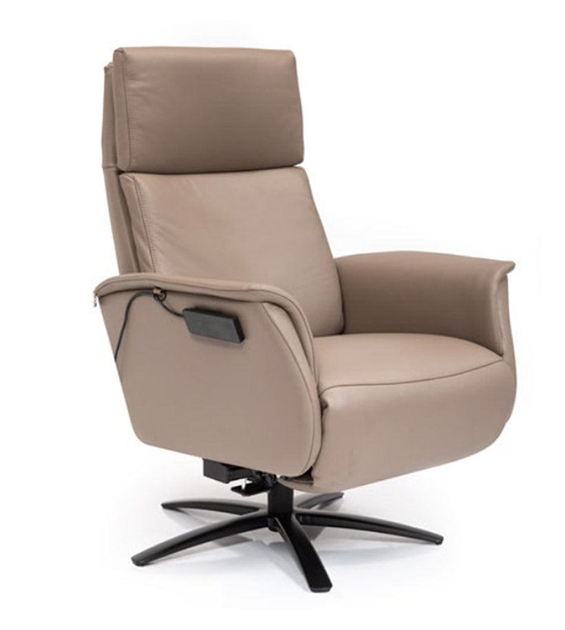 Superior 8007 Power Lift Recliner Grey | Hjort Knudsen - Canal Furniture