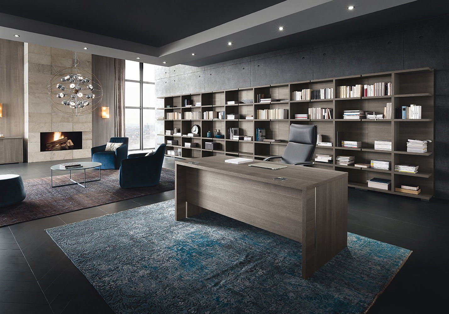 Tivoli Library/ Bookcase Spess Art - Canal Furniture