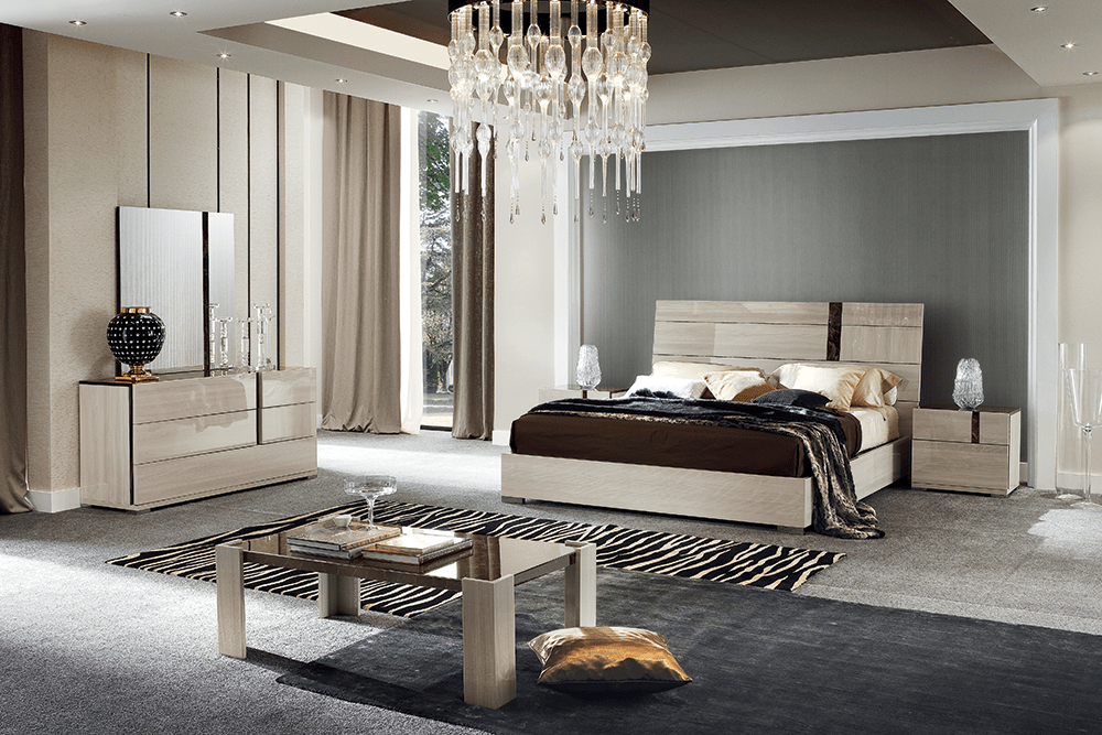 Alf Italia Bed Teodora Modern Bed