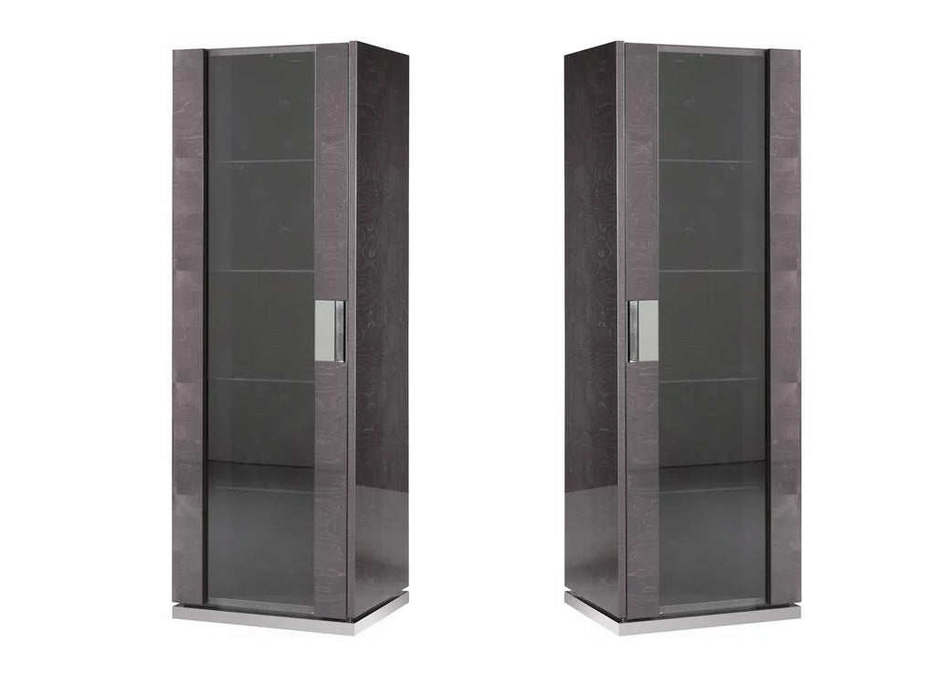 Alf Italia Curio Add Left & Right Curio Heritage 1-Door Curio