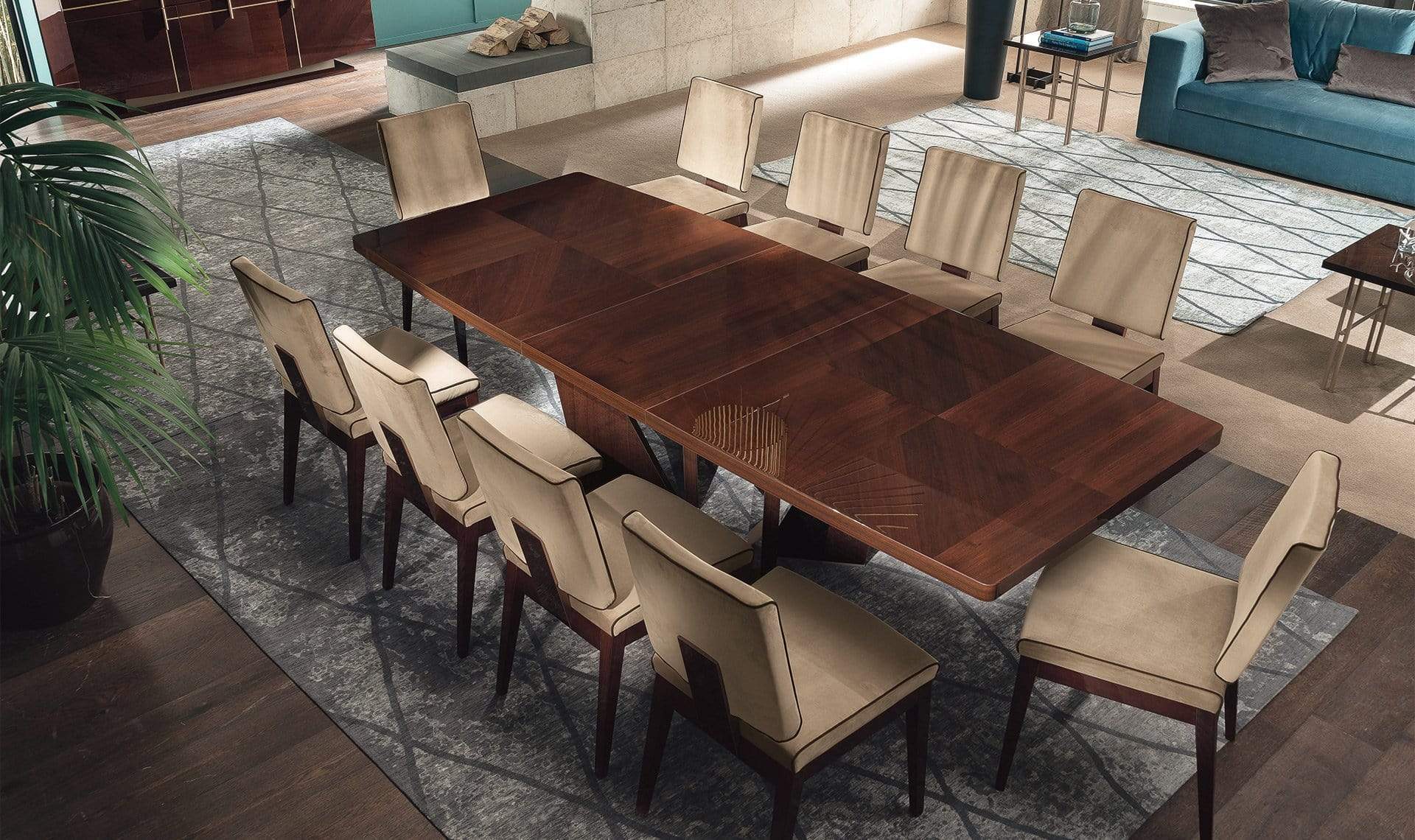 Alf Italia Dining Sets Extendable Table (82" - 103") Bellagio Dining Table | Alf Italia
