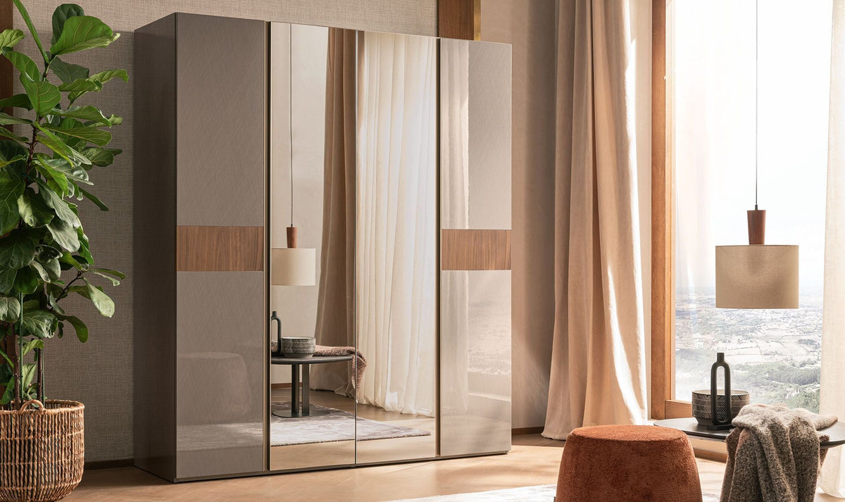 Alf Italia Wardrobe 4D Wardrobe w/ Mirror Corso Como Wardrobe | Alf Italia