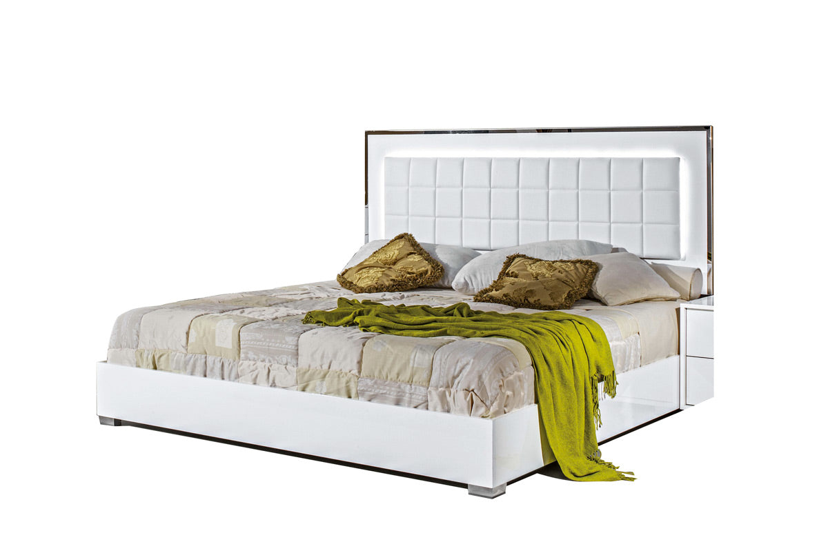 Alice Bed in Gloss White | J&M Furniture - Canal Furniture