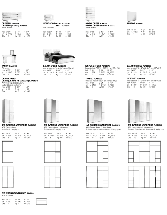 Artemide Wardrobe | Alf Italia - Canal Furniture