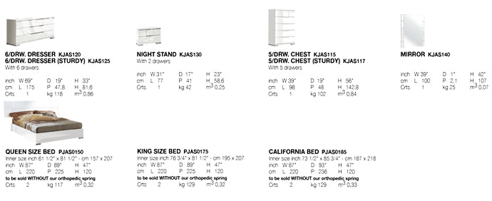 Asti Modern Bed | Alf Italia - Canal Furniture