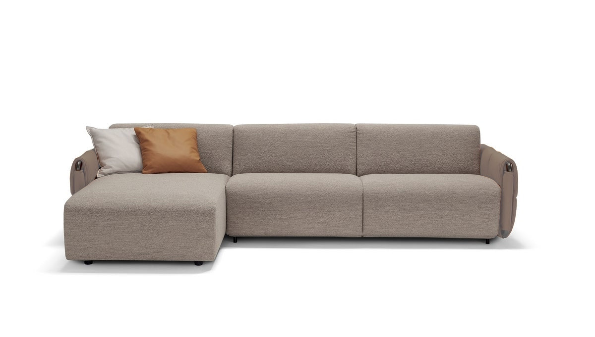 Aurora Sofa-Bed Sectional | Max Divani (Special Order) - Canal Furniture