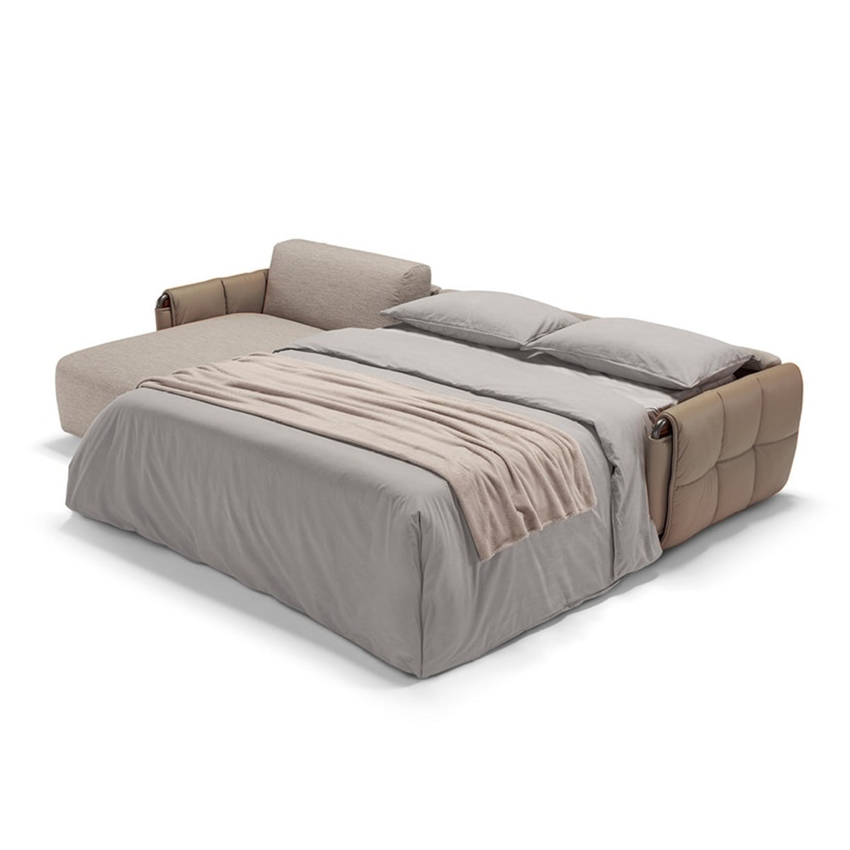 Aurora Sofa-Bed Sectional | Max Divani (Special Order) - Canal Furniture
