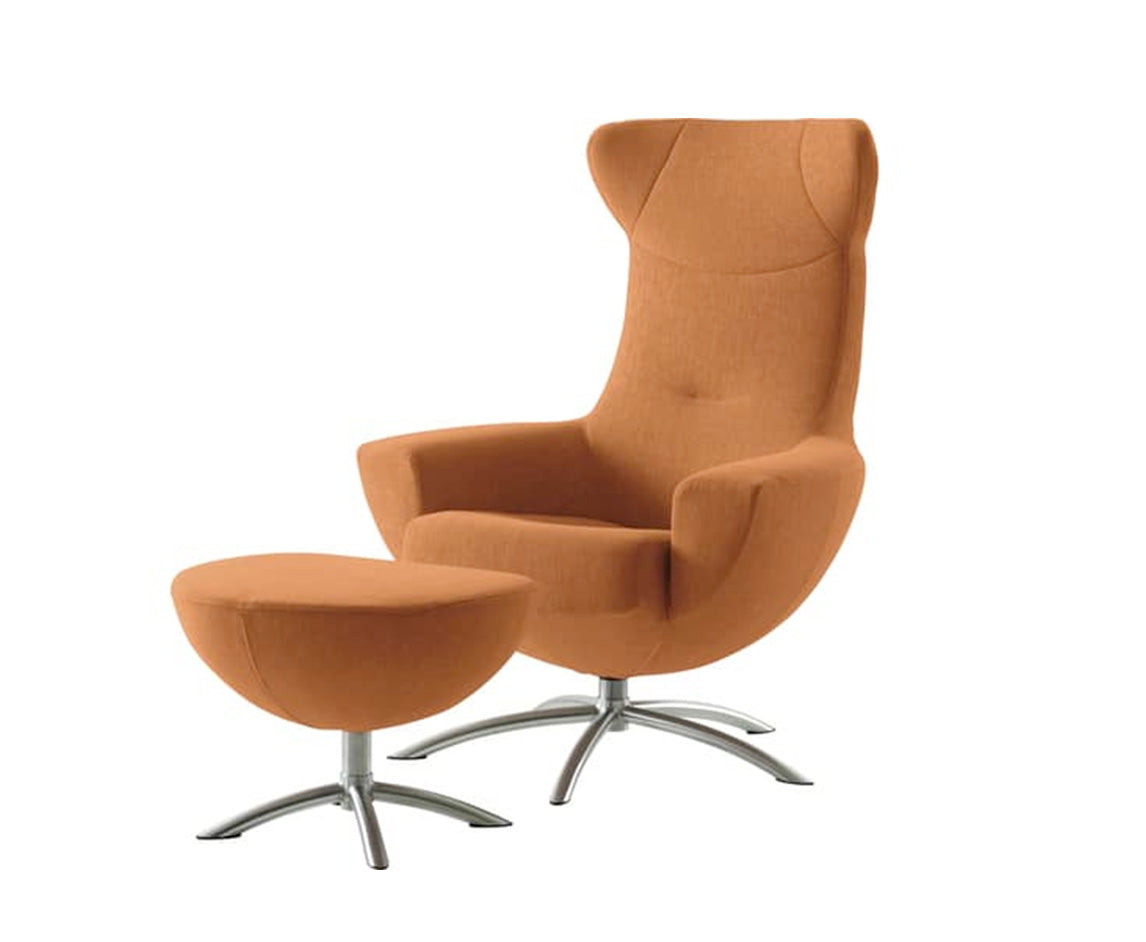 Baloo Recliner Chair in Light Terracotta | Fjords - Canal Furniture
