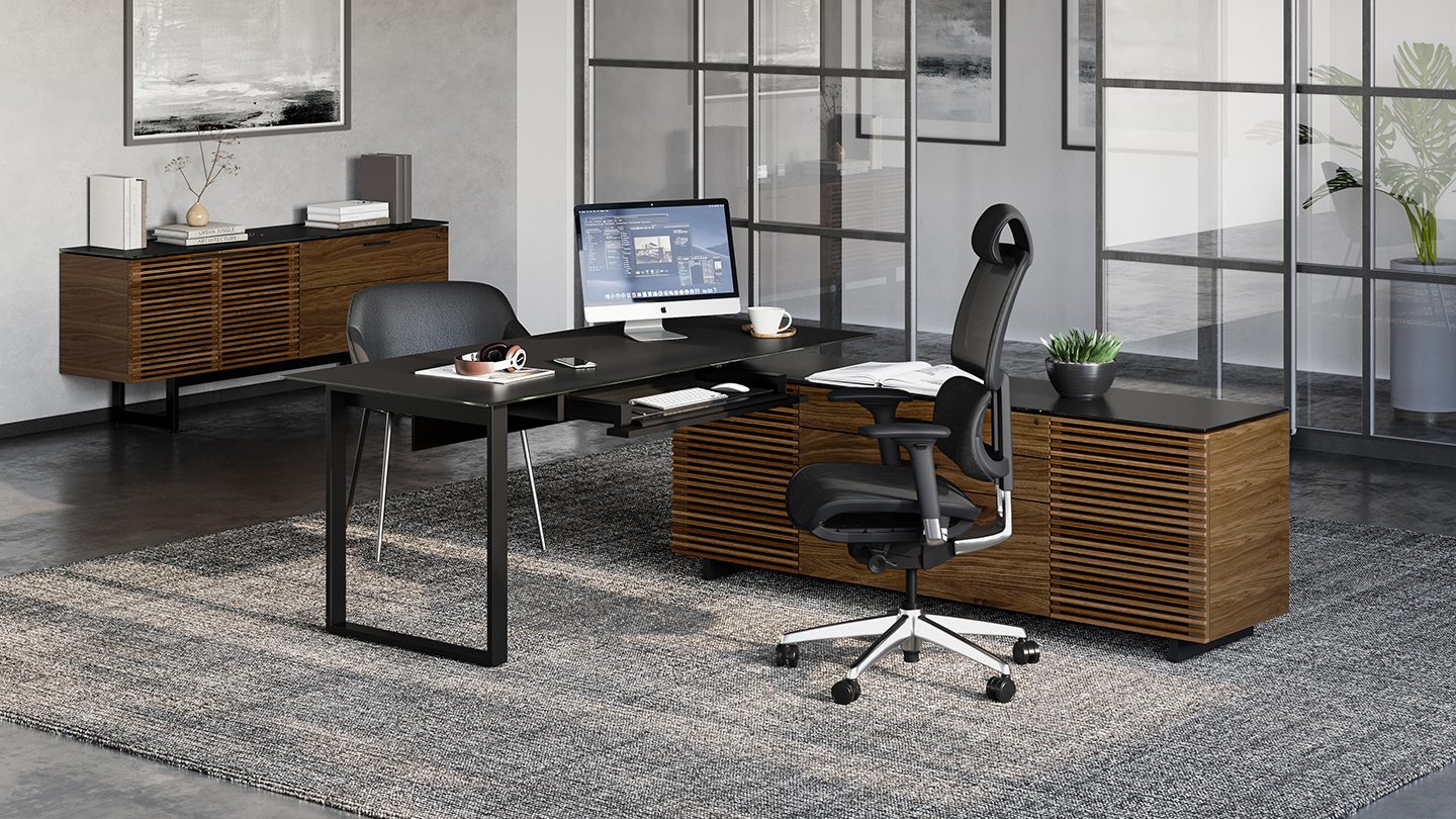 BDI Desk Corridor L-Desk 6531 | BDI