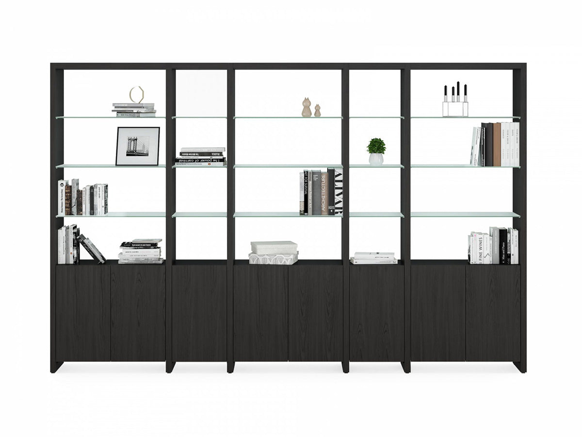 BDI Display & Storage Linea Expandable Narrow Bookshelf 5801 | BDI Furniture