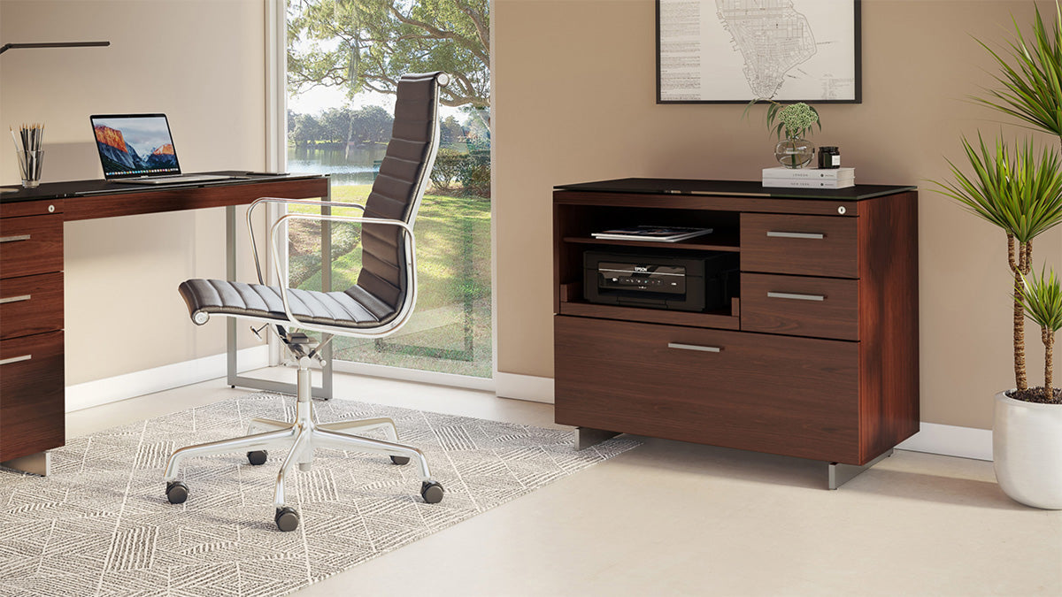 BDI Multifunction Cabinet Sequel 6117 Multifunction Storage & Printer Cabinet | BDI Furniture