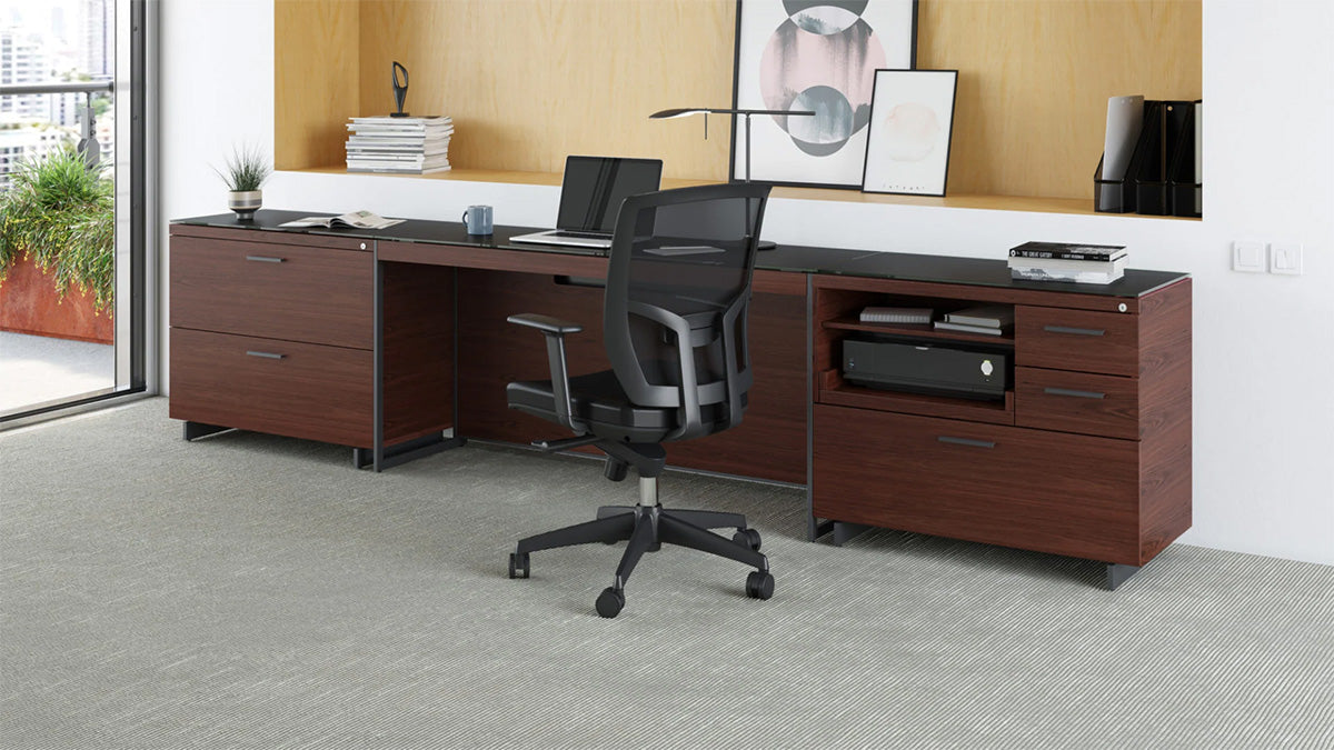 BDI Standing Desk | 60"x24" Sequel 6151 Height Adjustable Standing Desk - 60"x24" | BDI Furniture