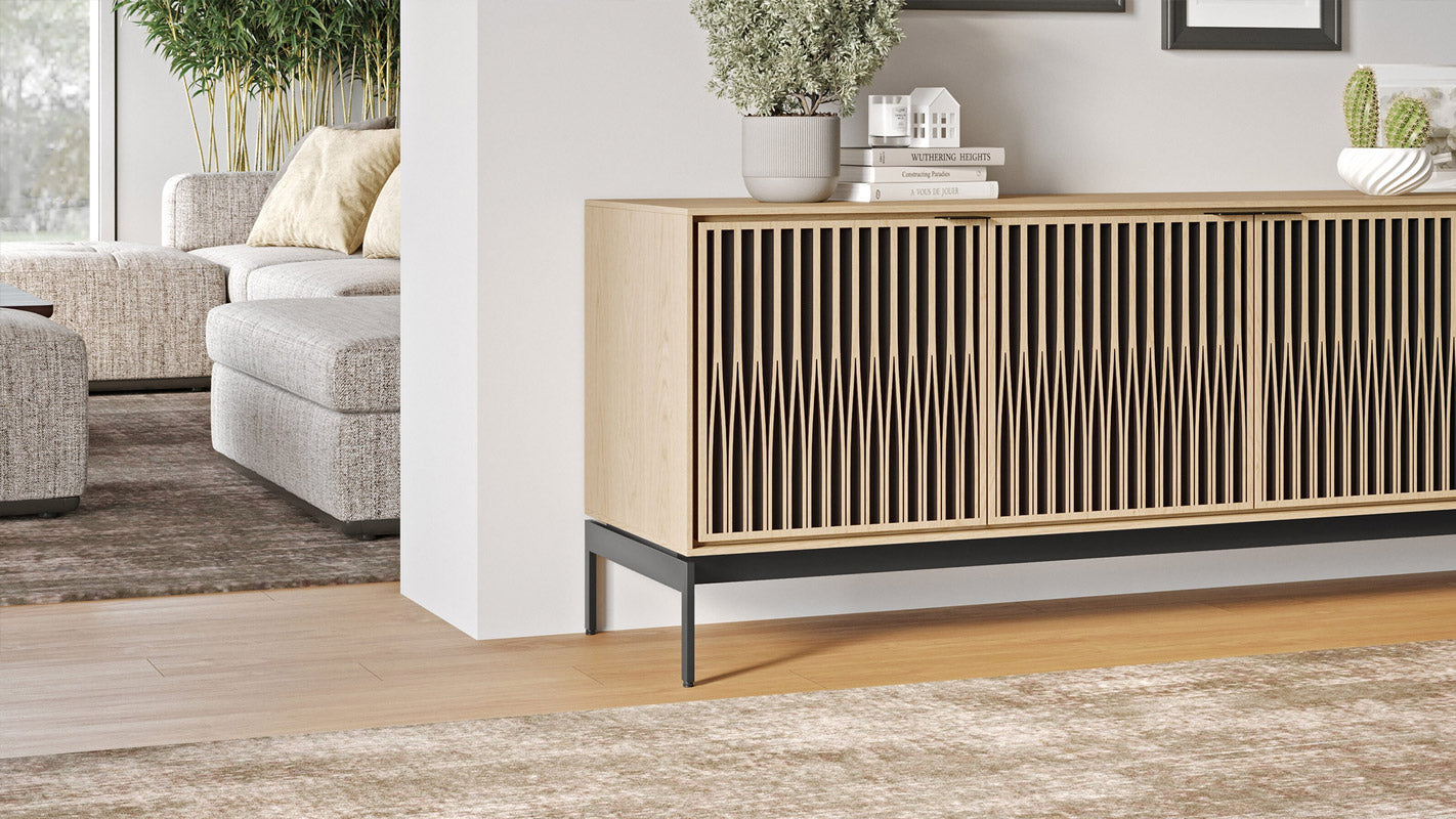 BDI TV Stand & Entertainment Centers Elements Tune Media Console 8709 | BDI Furniture