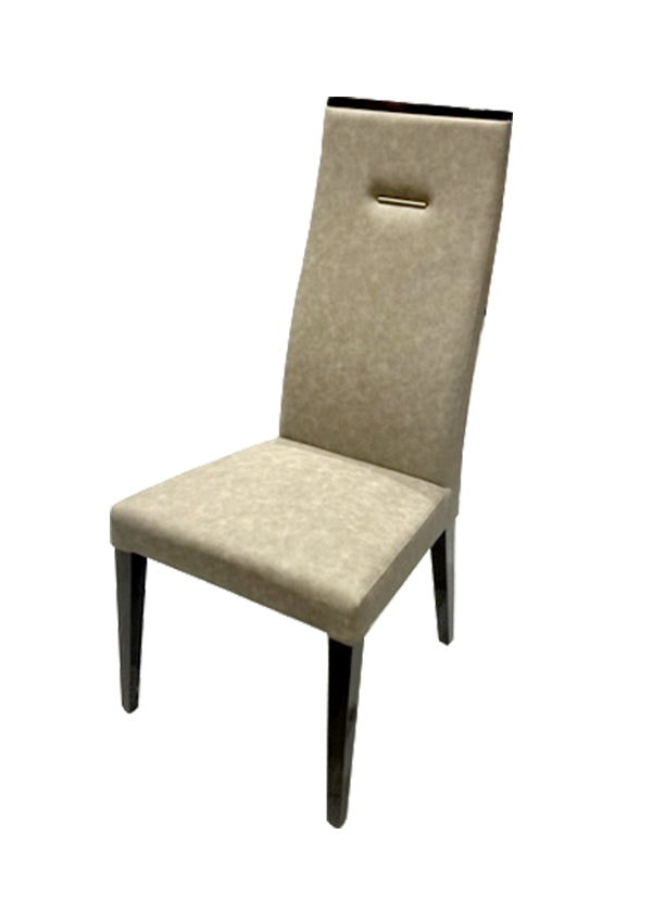 Belvedere Dining Chairs (Pair) in Taupe | Alf Italia - Canal Furniture