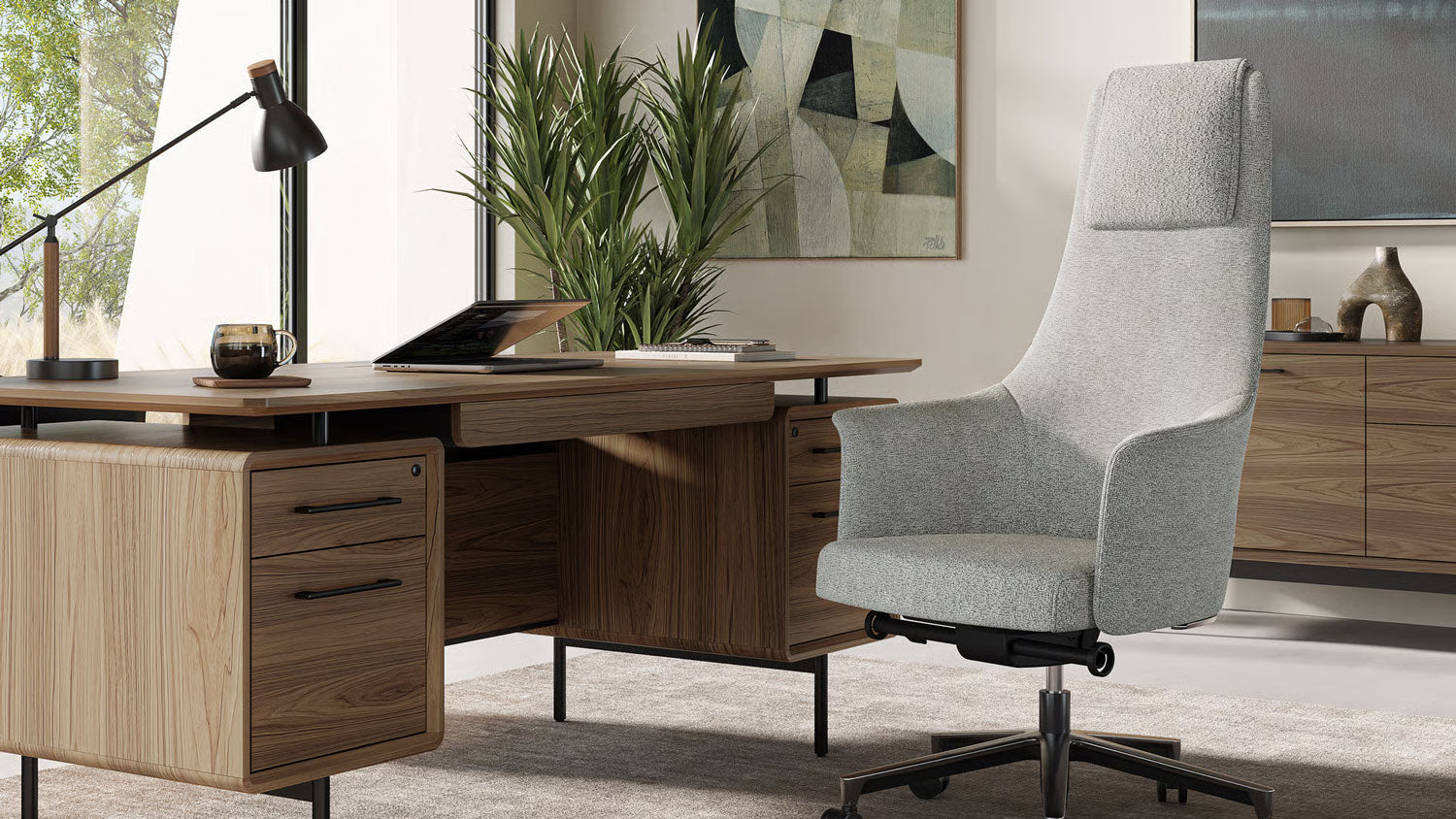Bolo 3531 Office, Gaming, and Task Chair | BDI Furniture - Canal Furniture