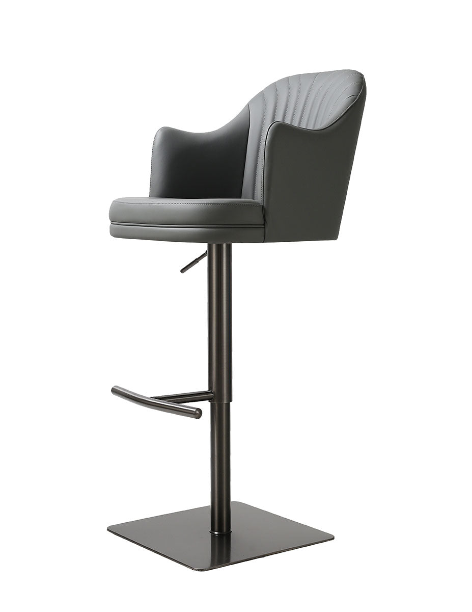 K C418A-58 Charcoal Barstool | J&M Furniture - Canal Furniture