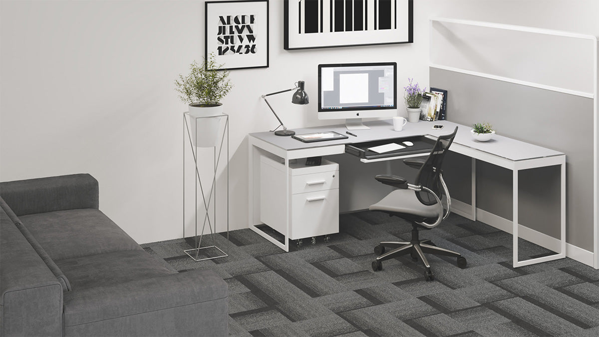 Centro 6402 Desk Return | BDI - Canal Furniture