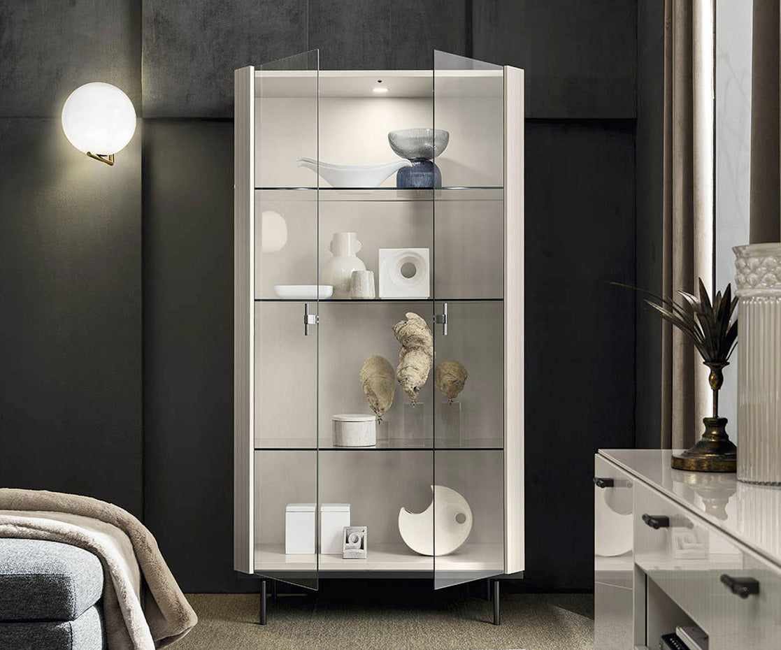 Claire 2-Door Curio - Canal Furniture