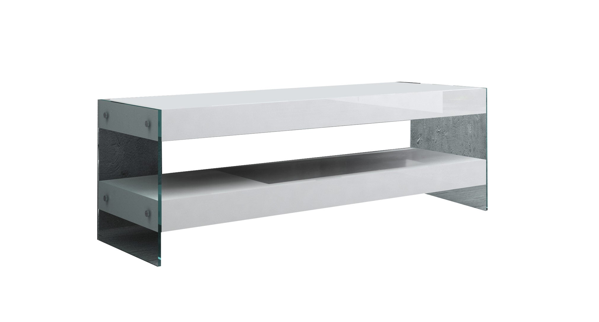 Cloud Mini TV Base White High Gloss | J&M Furniture - Canal Furniture