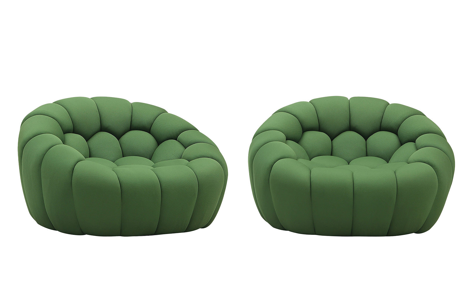 Fantasy Fabric Chair in Green - Canal Furniture