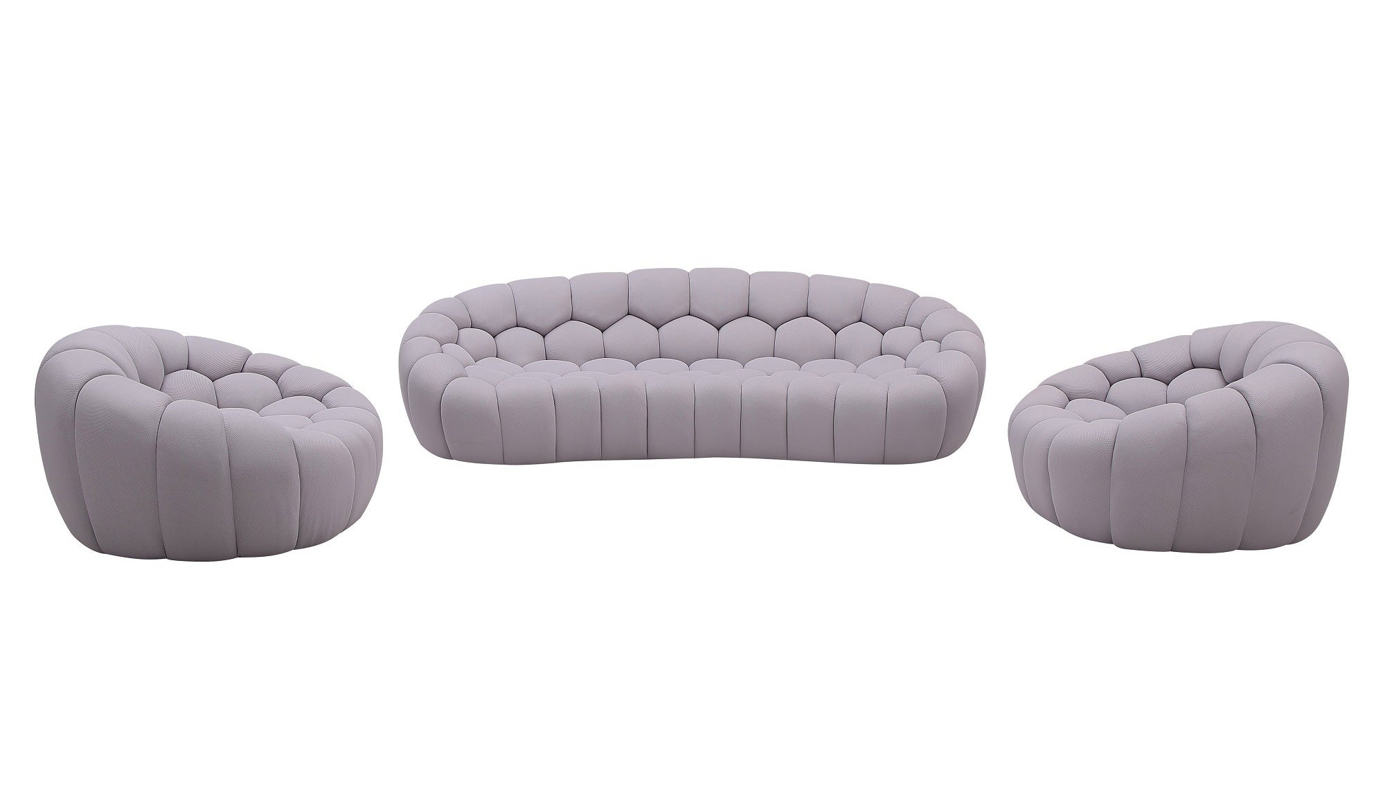 Fantasy Fabric Sofa in Grey | J&M Furniture - Canal Furniture