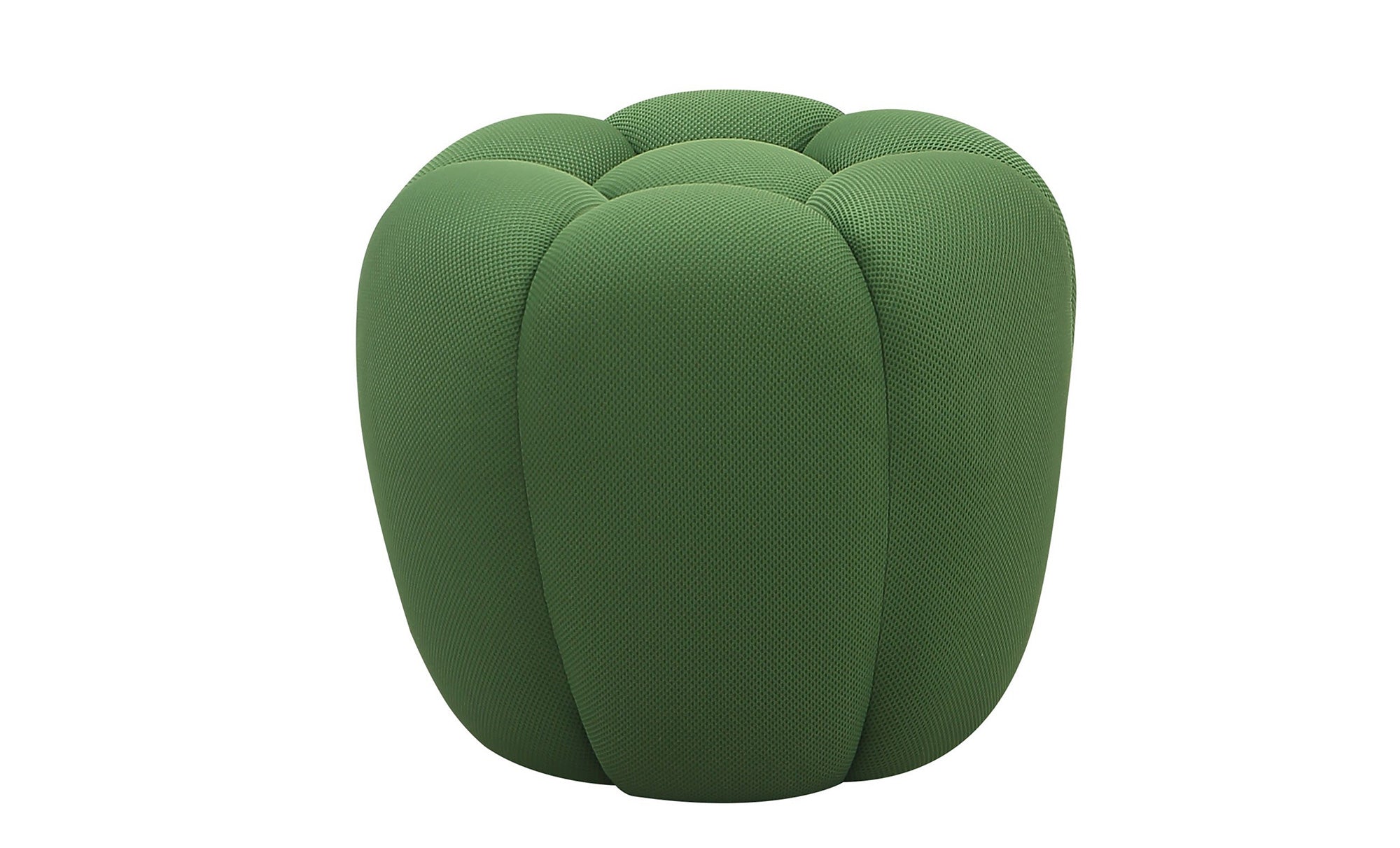Fantasy Fabric Ottoman in Green - Canal Furniture