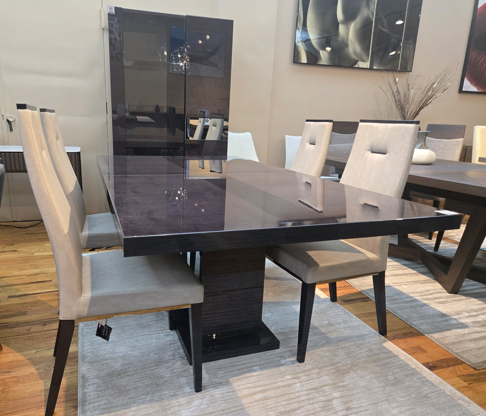 Heritage Dining Set (Table, 4 Chairs, Curio) | Open Box - 40% OFF - Canal Furniture