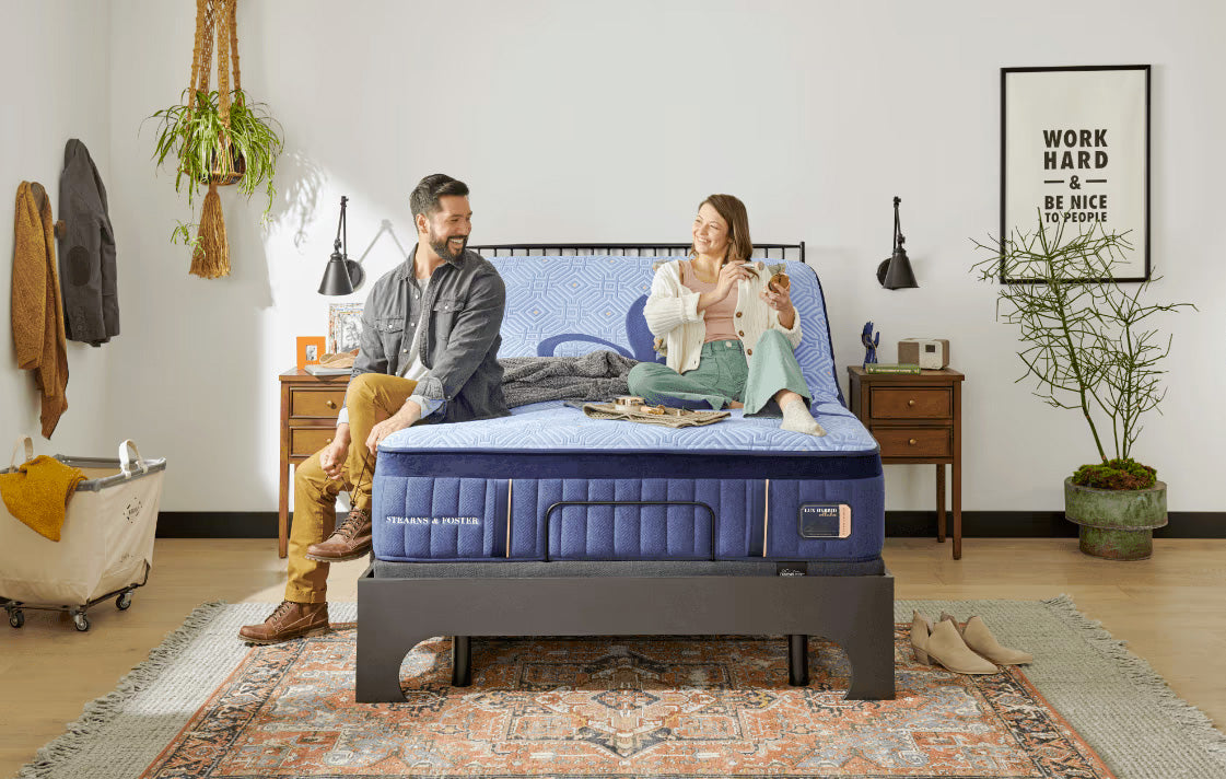 Lux Hybrid Medium | Stearns & Foster - Canal Furniture