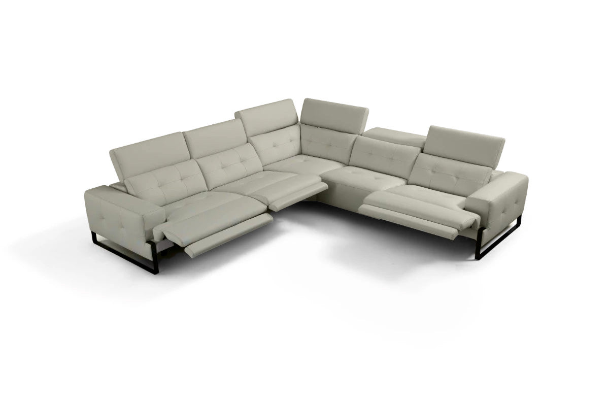 i772 Reclining Sectional Sofa in Beige Smoke | Incanto - Canal Furniture
