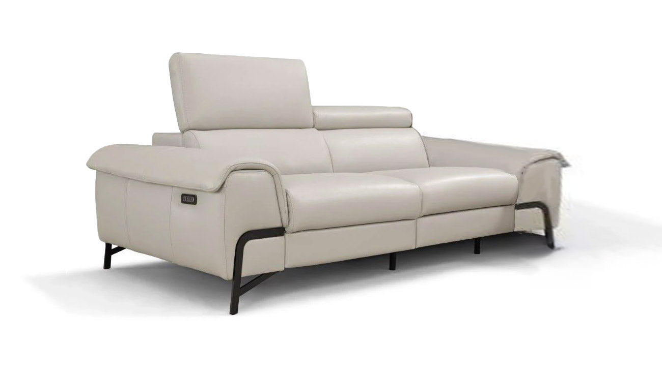 i917 Leather Sofa Recliner | Incanto - Canal Furniture
