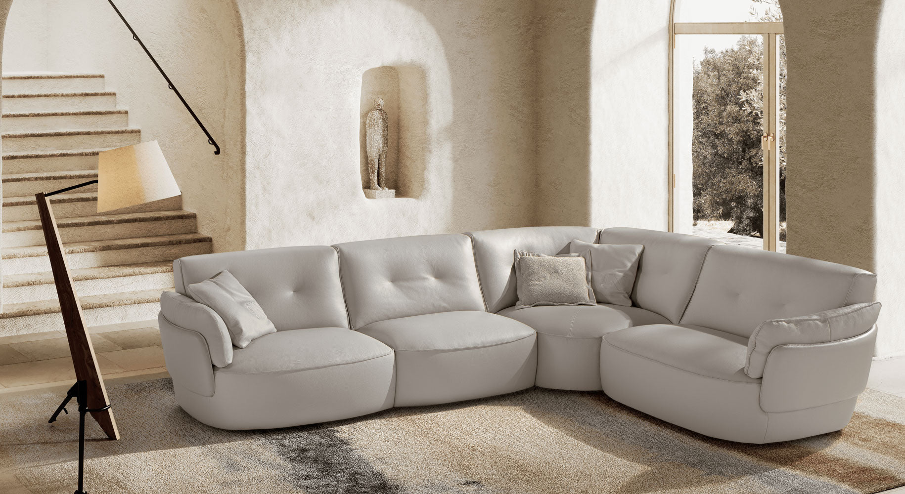 Incanto Italian Attitude Couches & Sofa Katharina i918 Modular Sectional | Incanto