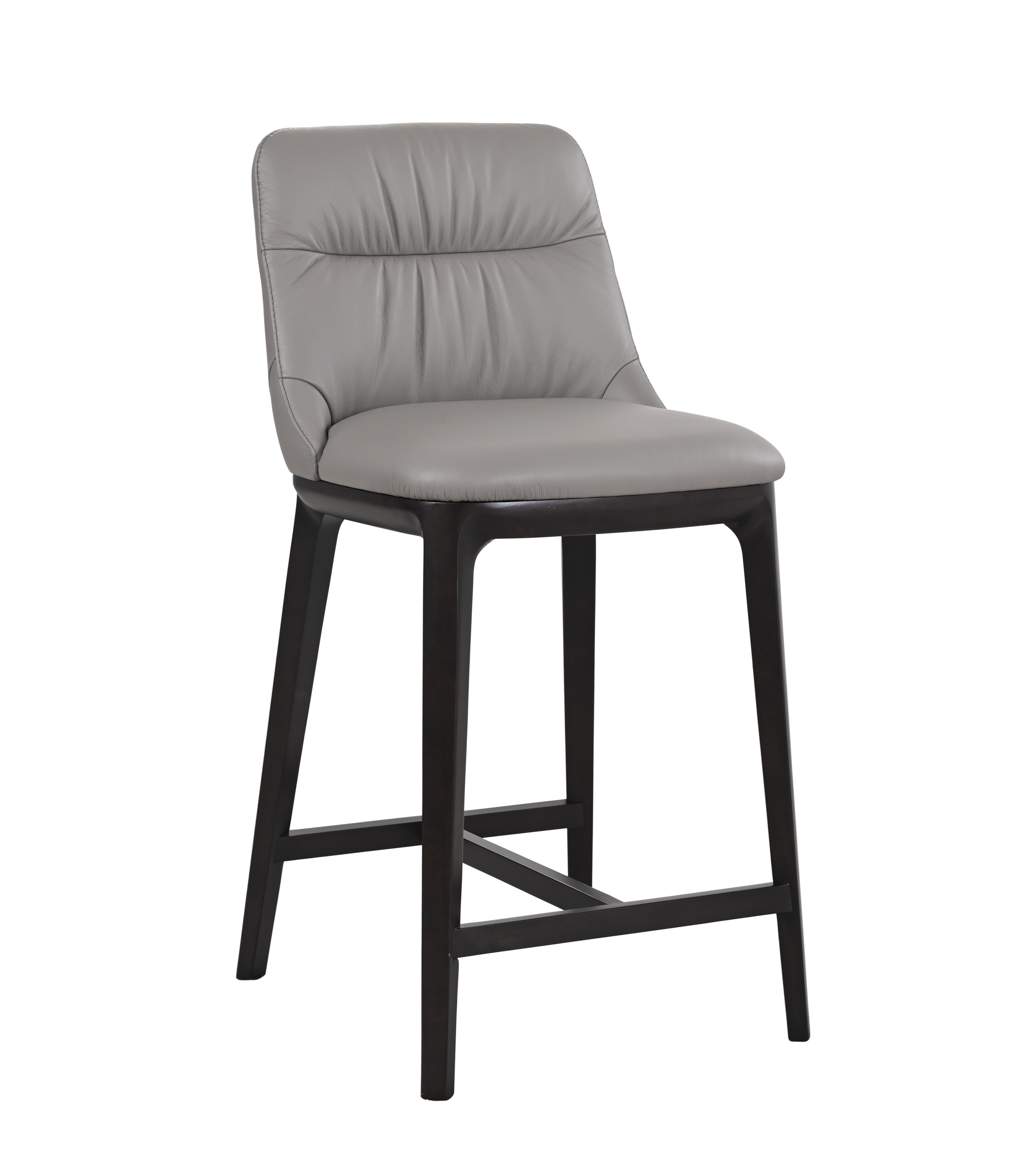 J and M Furniture Barstool Yuki Counter Stool in Grey 821