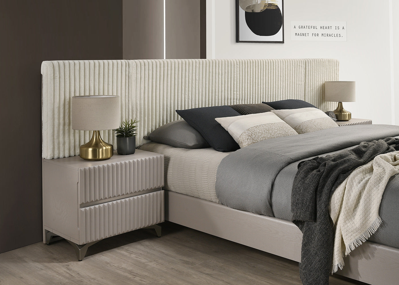 J and M Furniture Bedroom Sets Grace Modern Bed | J&M Furniture