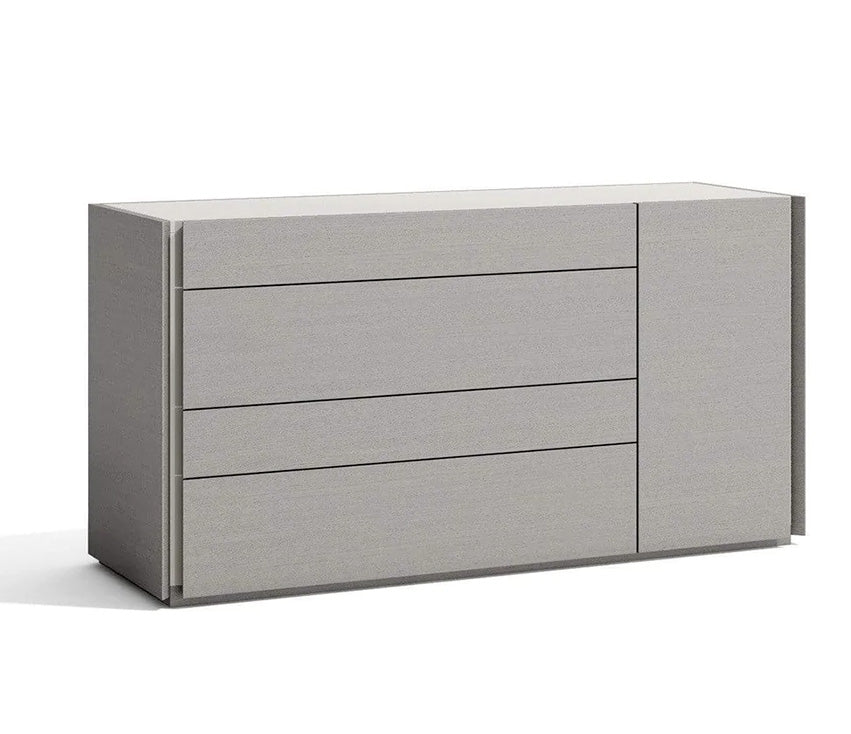 J and M Furniture Bedroom Sets Porto Premium Bed in Grey | J&M Furniture